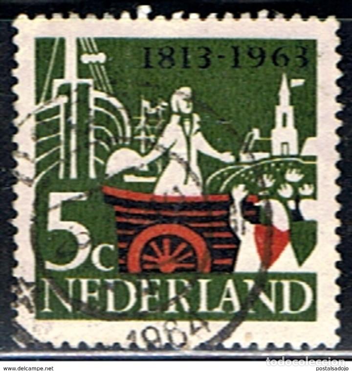 Sellos: HOLANDA // YVERT 788 // 1963 ... USADO - Foto 1