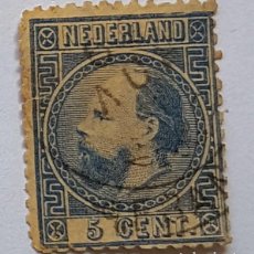 Sellos: NEDERLAND 5 CENT. Lote 217760150