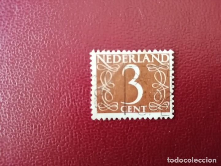Sellos: HOLANDA - VALOR FACIAL 3 CENT - NUMERAL - Foto 1