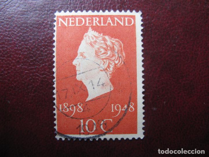 Sellos: +holanda, 1948,wilhelmine, Yvert 495 - Foto 1
