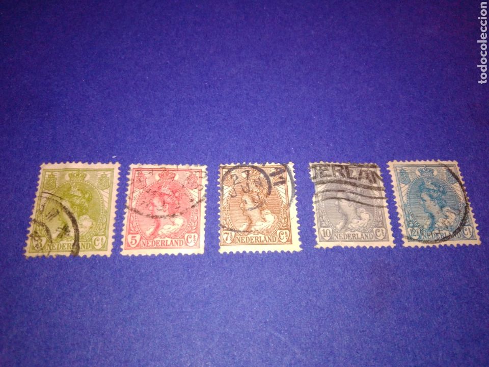 Sellos: Lote Holanda Guillermina - Foto 1
