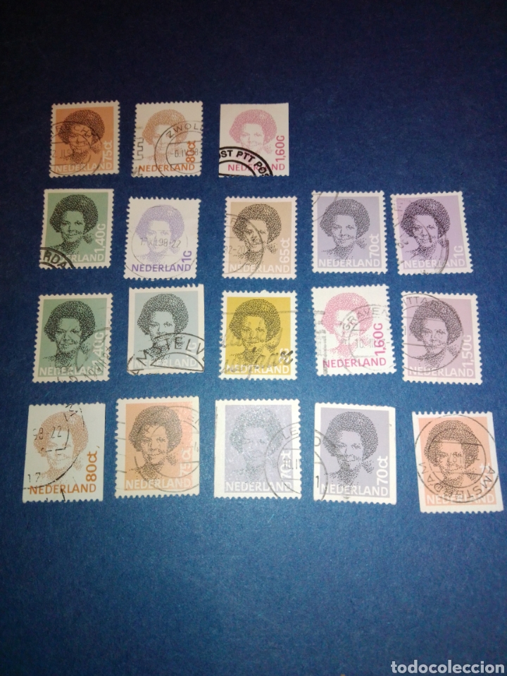 Sellos: Lote Holanda Reina Beatriz - Foto 1