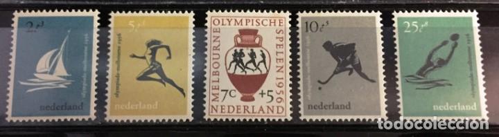 Sellos: Holanda, Juegos olimpicos Melburne - Foto 1