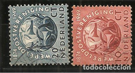 Sellos: HOLANDA, YVERT 528/9, MATASELLADOS - Foto 1