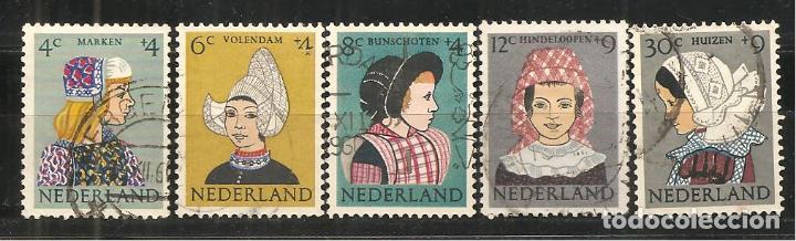 Sellos: HOLANDA, YVERT 728/32, MATASELLADOS - Foto 1
