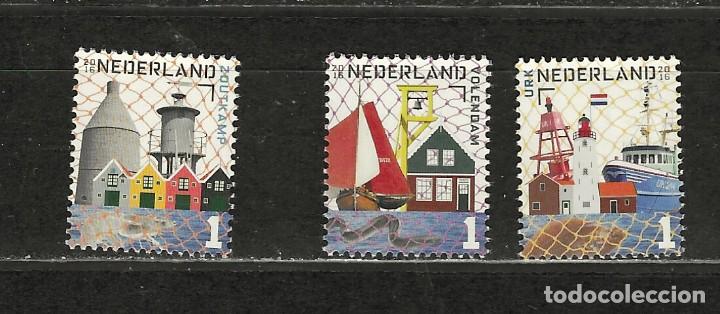 Sellos: HOLANDA N&ordm; 3370 AL 3372 (**) - Foto 1