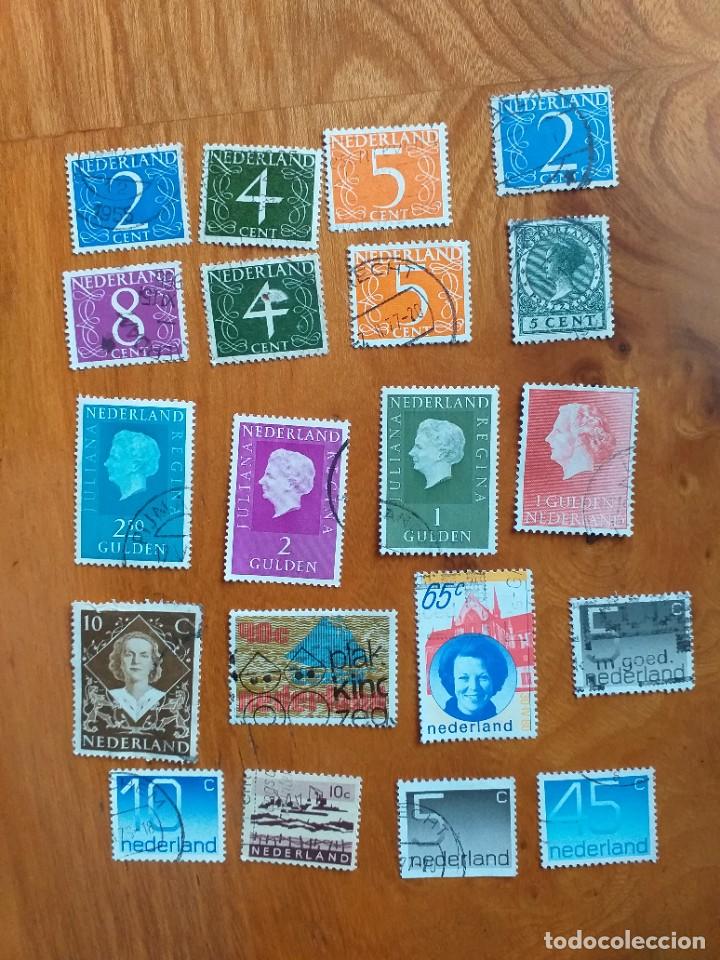 Sellos: LOTE SELLOS USADOS HOLANDA - Foto 2