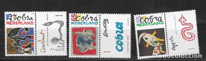Sellos: HOLANDA N&ordm; 1317 AL 1319 (**) - Foto 1