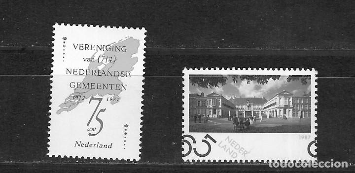 Sellos: HOLANDA N&ordm; 1296 Y 1297(**) - Foto 1