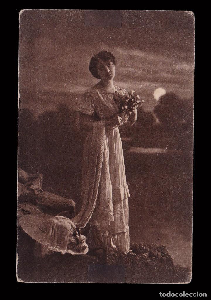 Sellos: Netherlands Postcard. 1918.EINDHOVER postmark.3c.Stamp - Foto 2