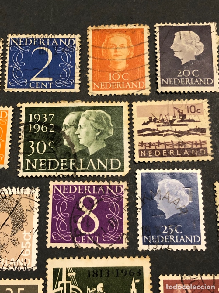 Sellos: Lote de 32 sellos Holanda - Foto 2