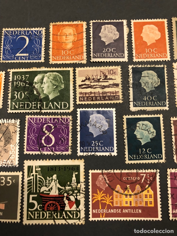 Sellos: Lote de 32 sellos Holanda - Foto 5