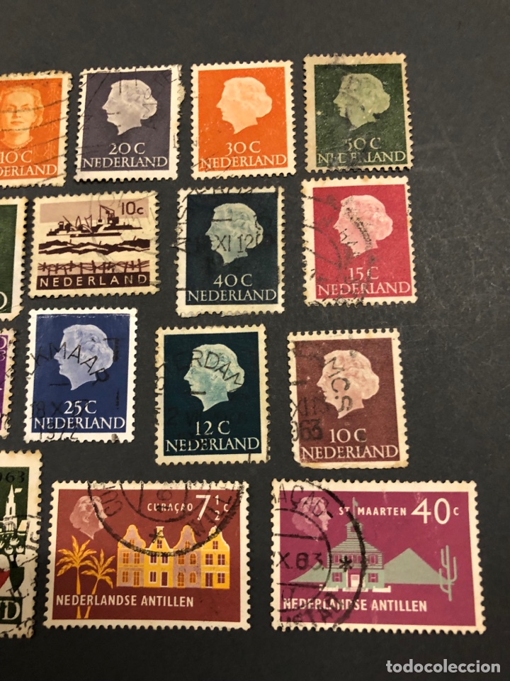 Sellos: Lote de 32 sellos Holanda - Foto 6