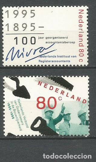 Sellos: HOLANDA YVERT NUM. 1502/1503 ** SERIE COMPLETA SIN FIJASELLOS - Foto 1