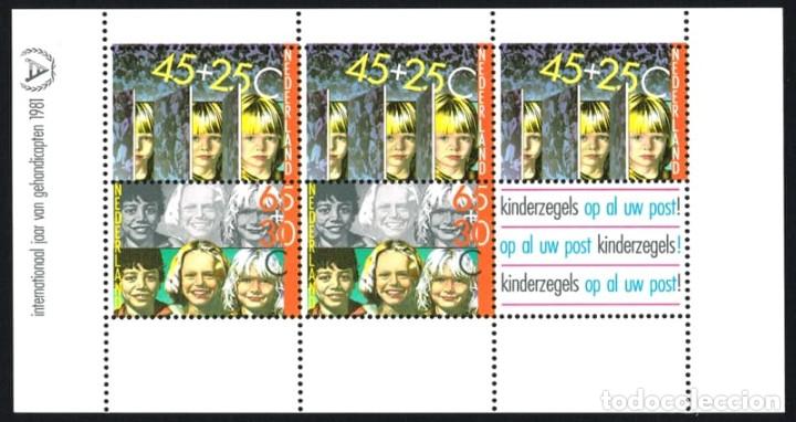 Sellos: [C1007] Holanda 1981. HB Pro infancia (MNH) - Foto 1