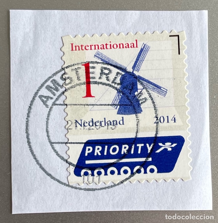 Sellos: Holanda. Internacional. Priority - Foto 1