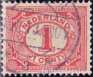 Sellos: 1899 - 1913 - HOLANDA - YVERT 66 - Foto 1