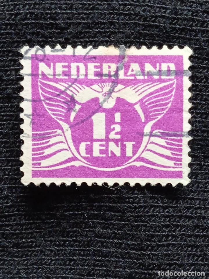 Sellos: HOLANDA 2,1/2 CENT CIFRAS A&Ntilde;O 1925. - Foto 1