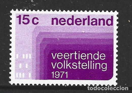 Sellos: HOLANDA 926** - A&Ntilde;O 1971 - CENSO GENERAL - Foto 1