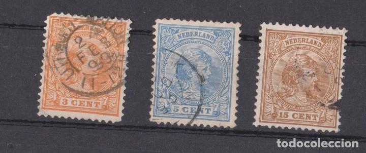 Sellos: HOLANDA NED INDIE 1883-90 - Foto 1