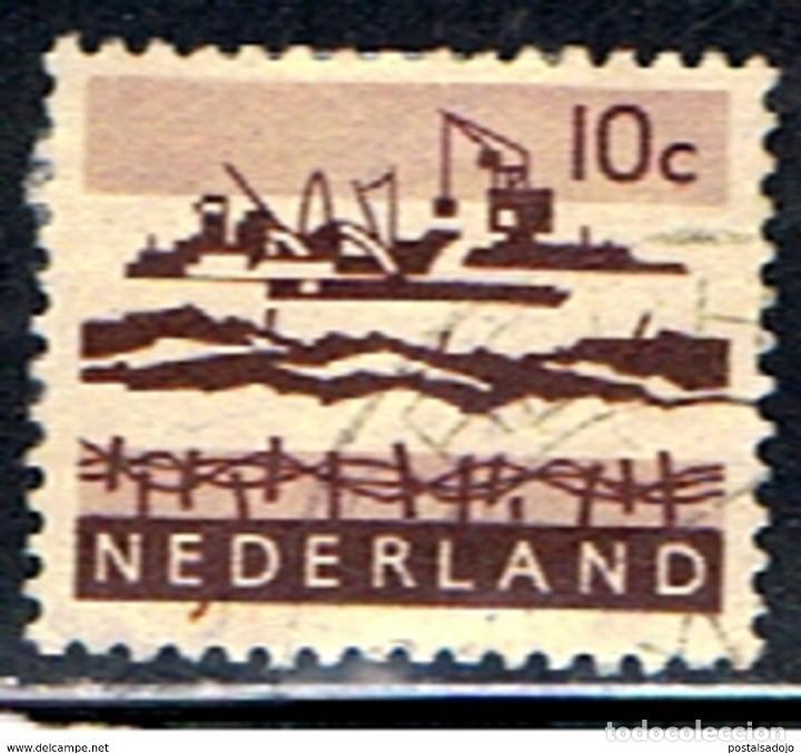 Sellos: HOLANDA // YVERT 761 A // 1962-63 ... USADO - Foto 1