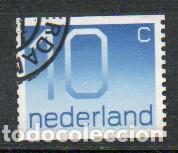 Sellos: Holanda Ivert n&ordm; 1042, usado - Foto 1