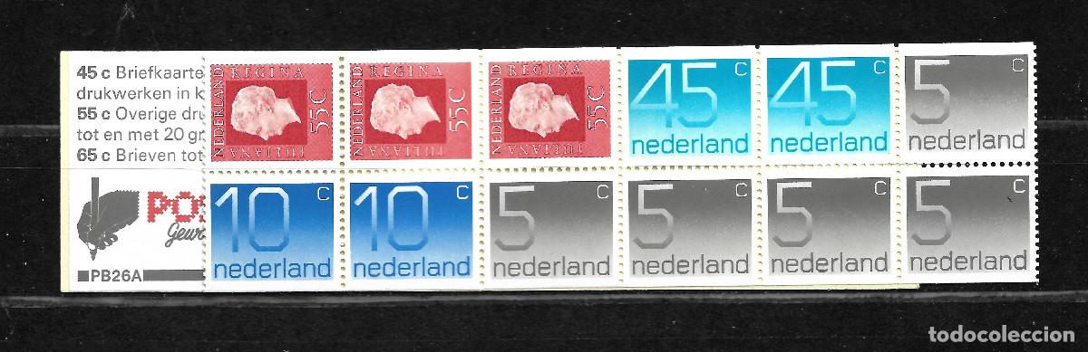 Sellos: HOLANDA, CARNET 1045B, CENTENARIO DEL SELLO. MNH. - Foto 1