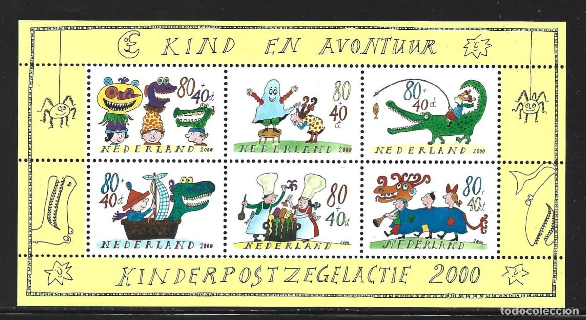 Sellos: HOLANDA HB 67** - A&Ntilde;O 2000 - PRO INFANCIA - Foto 1