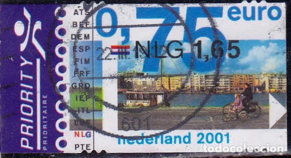 Sellos: 2001 - HOLANDA - INTRODUCCION AL EURO - YVERT 1847 - Foto 1