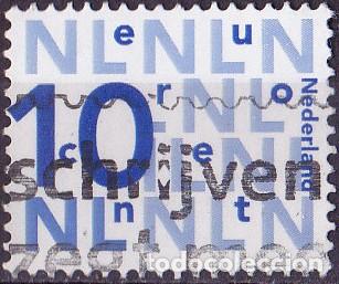 Sellos: 2002 - HOLANDA - CIFRAS - YVERT 1973 - Foto 1