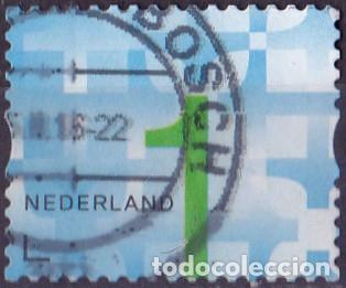 Sellos: 2014 - HOLANDA - CIFRAS - YVERT 3118 - Foto 1
