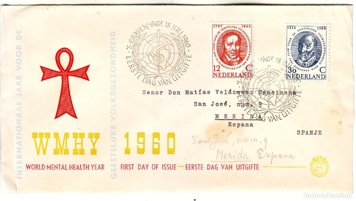 Sellos: SOBRE HOLANDA 1960 - Foto 1