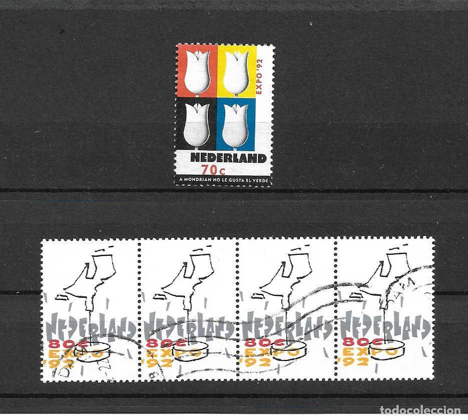 Sellos: Expo Sevilla, 1992. Holanda - Foto 1