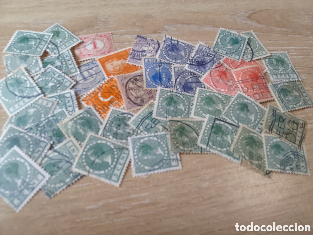 Sellos: 40 SELLOS USADOS DE HOLANDA B21 - Foto 1