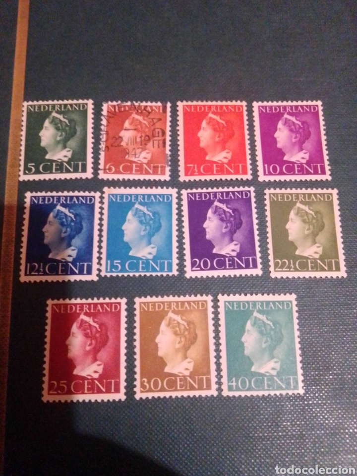 Sellos: Paises Bajos. Holanda Guillermina - Foto 1