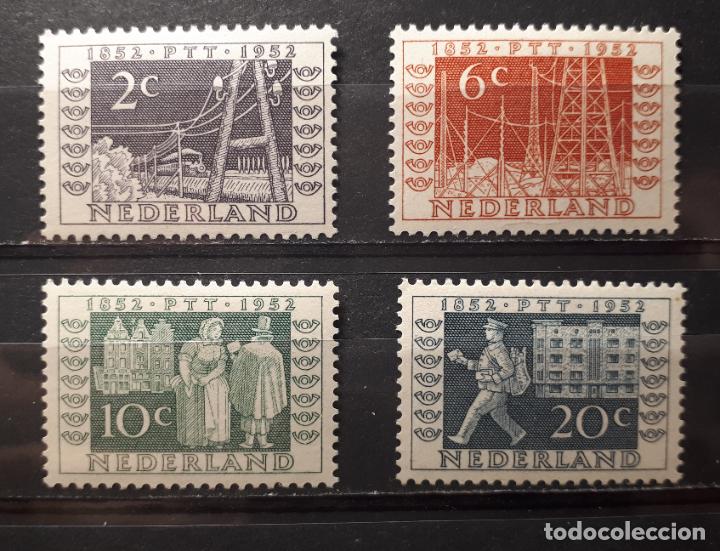 Sellos: HOLANDA A&ntilde;o 1952 * Yvert 574/7 - Foto 1