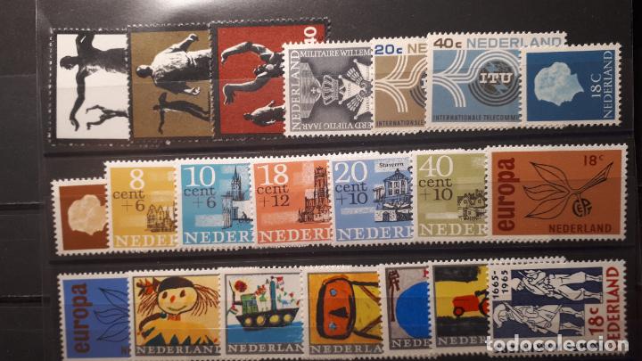 Sellos: HOLANDA A&ntilde;o 1965 COMPLETO **. Yvert 810/29. - Foto 1