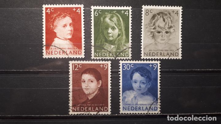 Sellos: HOLANDA A&ntilde;o 1957 &deg;. Yvert 680/4 - Foto 1