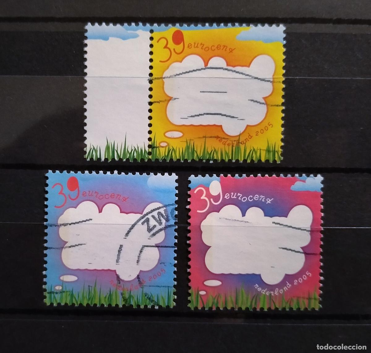 Timbres: Holanda 2005 Usado Postales de enhorabuena