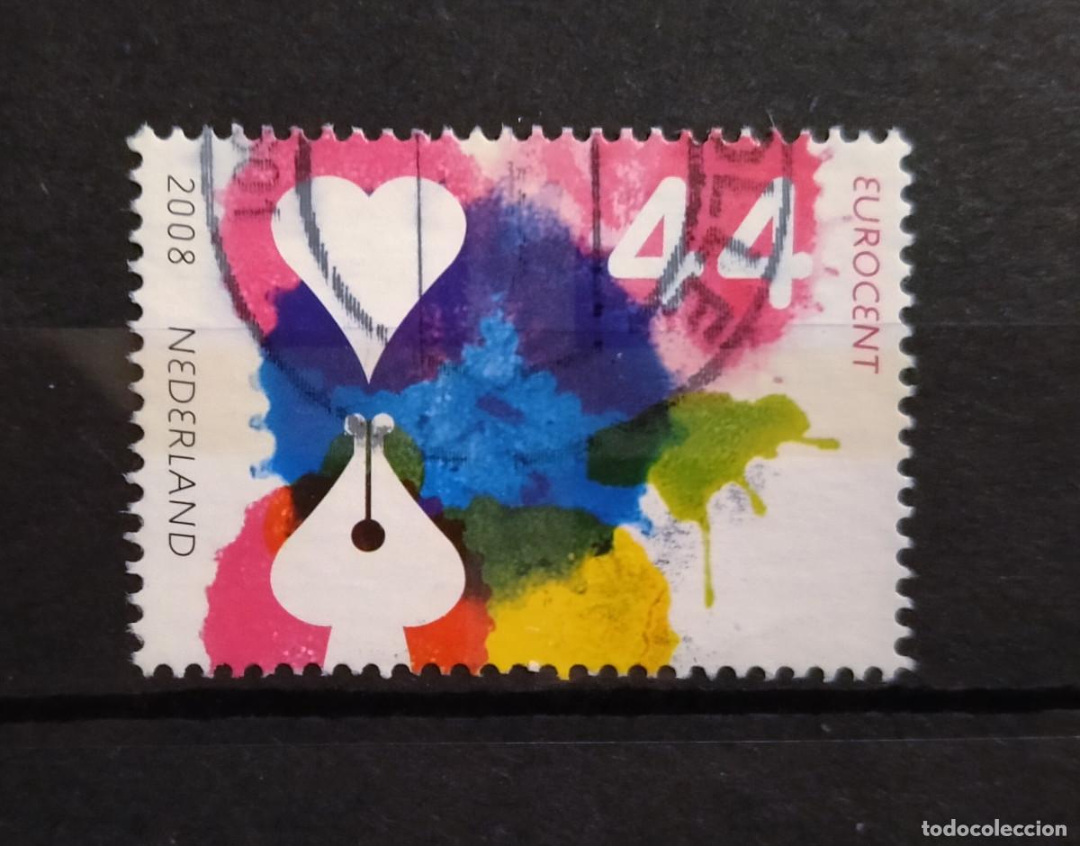 Timbres: Holanda 2008 Usado Postales de enhorabuena