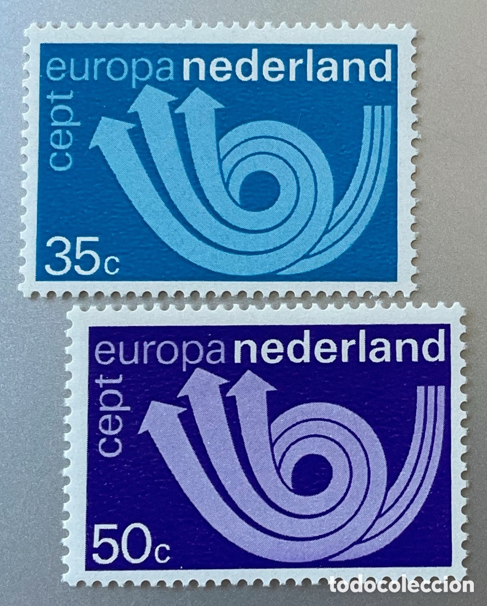 Sellos: Pa&iacute;ses Bajos. Europa. 1973 - Foto 1