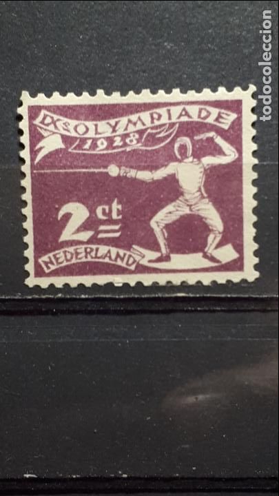 Sellos: HOLANDA . A&Ntilde;O 1928 (*)/*. YVERT 200 - Foto 1