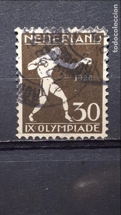 Sellos: HOLANDA . A&Ntilde;O 1928 &deg;. YVERT 206 - Foto 1