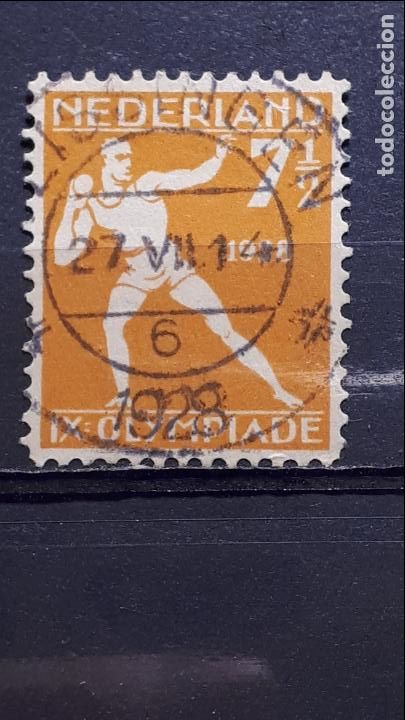 Sellos: HOLANDA . A&Ntilde;O 1928 &deg;. YVERT 203 - Foto 1