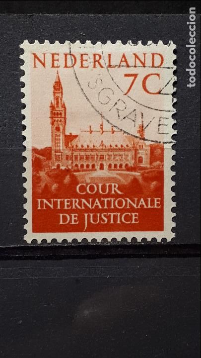 Sellos: HOLANDA . A&Ntilde;O 1951-8.&deg;.. YVERT servicios 31 - Foto 1