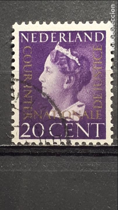Sellos: HOLANDA &deg;. A&Ntilde;O 1947. YVERT 22 SERVICIOS - Foto 1