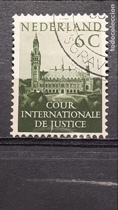 Sellos: HOLANDA. &deg;. A&Ntilde;O 1951-8. YVERT 30 servicios - Foto 1