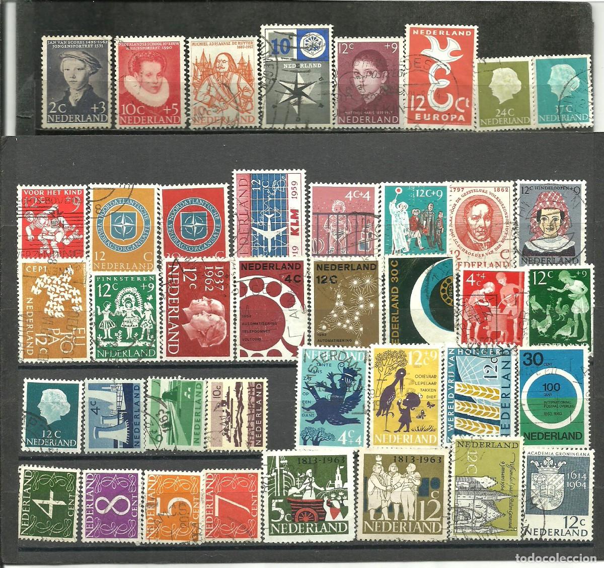 Sellos: HOLANDA 1958 - YVERT NRO. 693 - USADO - Foto 1