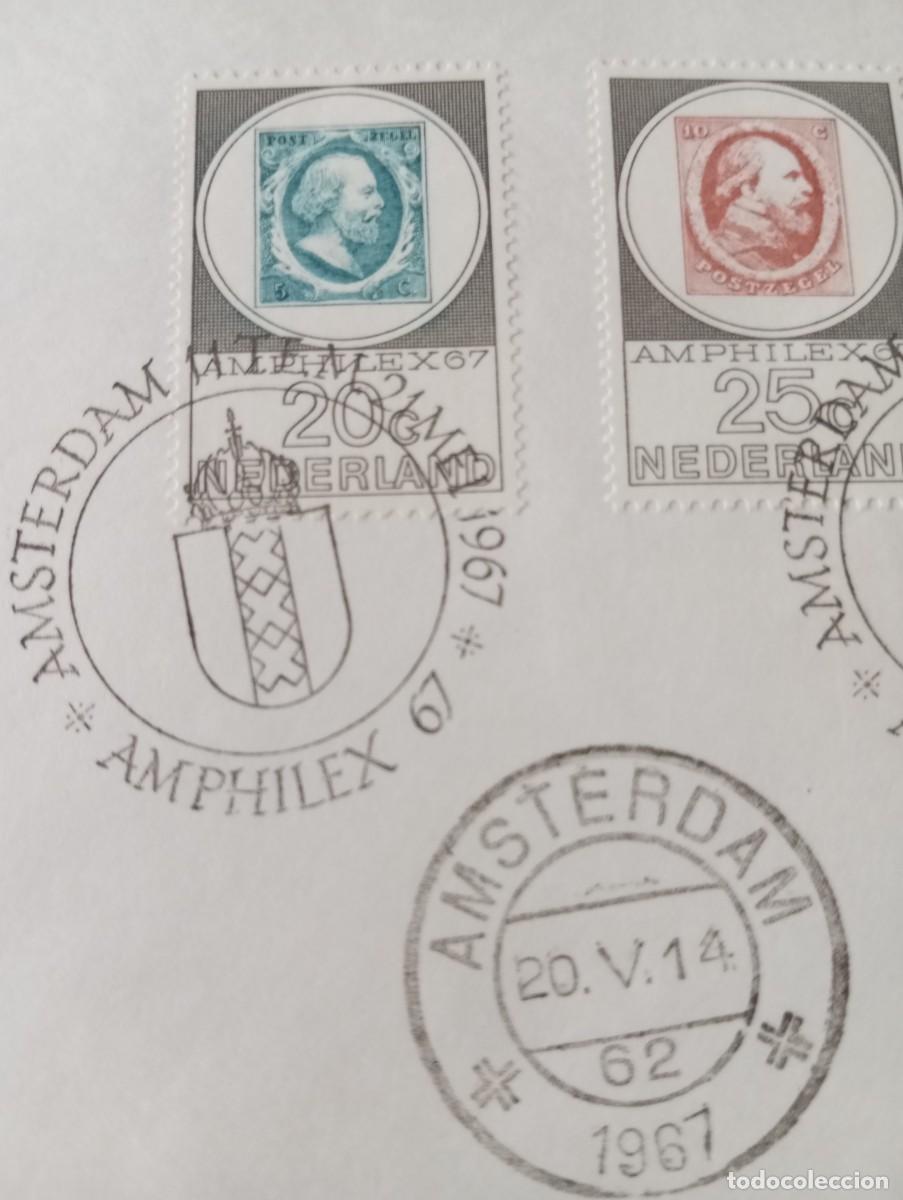 Sellos: HOLANDA 1967, AMPHILEX 67, SPD - Foto 3
