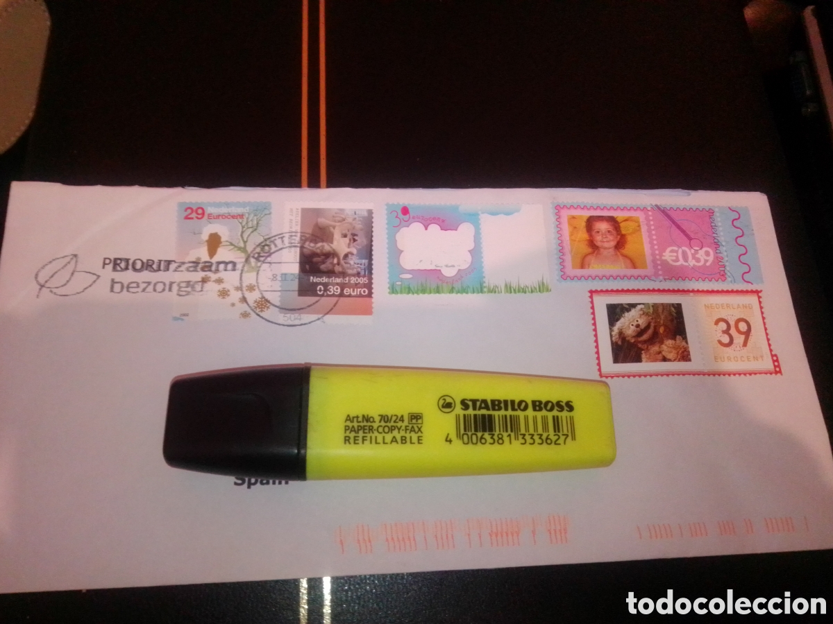 Sellos: Sobre franqueado Holanda - Foto 1